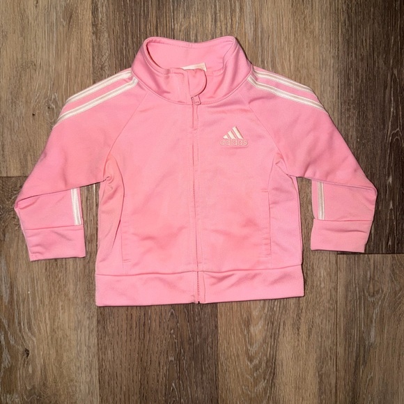 adidas Other - Pink Adidas Baby Track Jacket LOVE